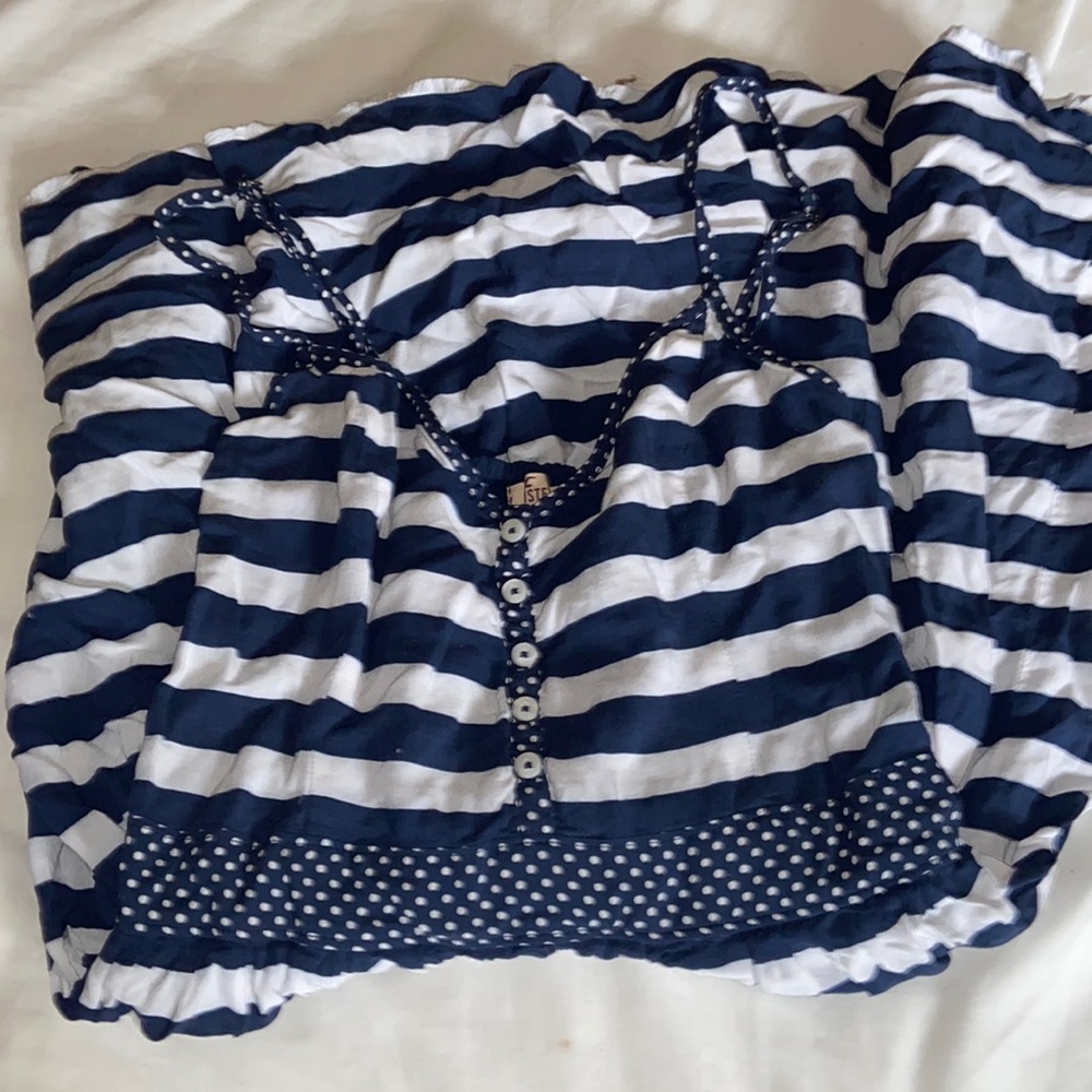 Navy blue dress
